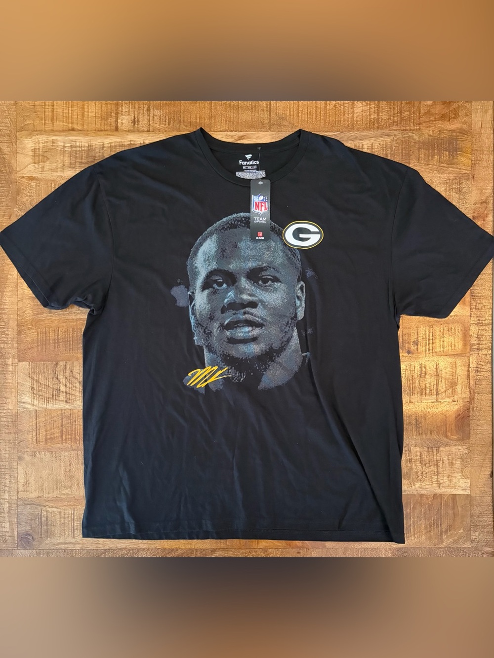 NWT Green Bay Packers Micah Parsons Head Shot T-Shirt